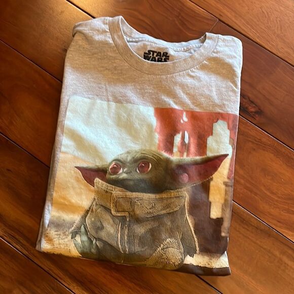 Baby Yoda Star Wars T-Shirt - L - Picture 1 of 3